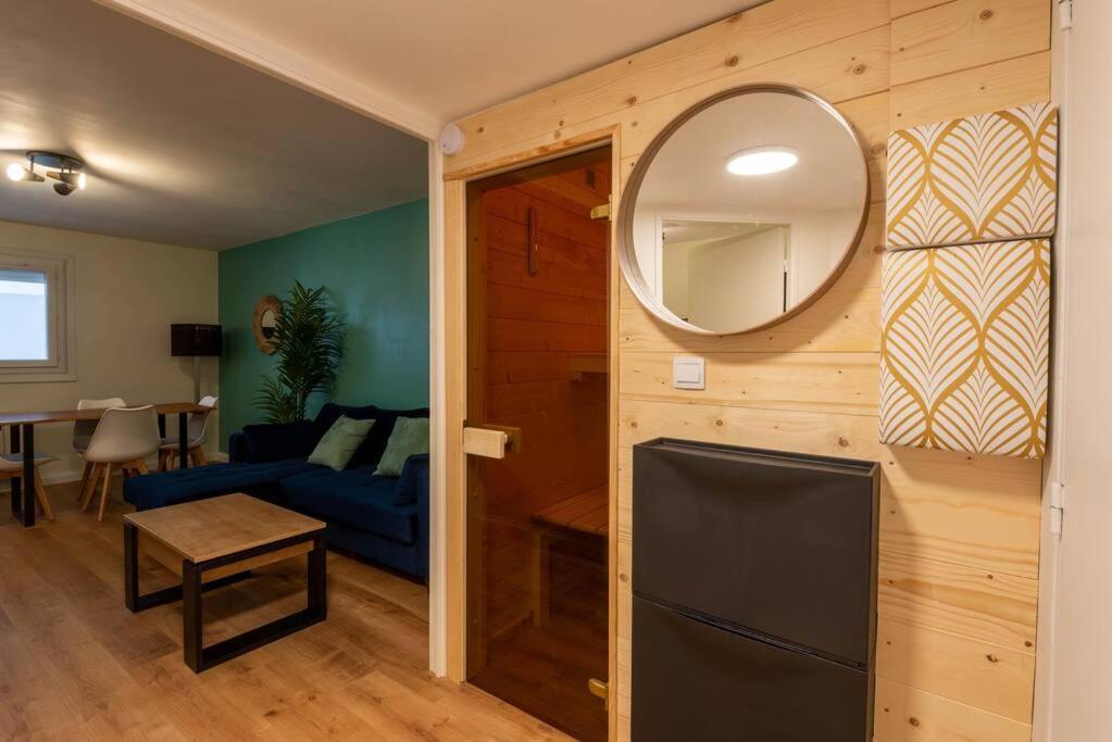 Balneo & Sauna, Sejour Detente Aux Teinturiers - Metro Charpennes - Garage Villeurbanne Esterno foto